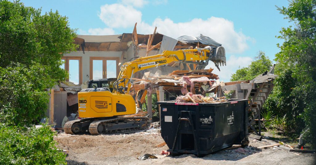 20 Yard Construction Dumpster